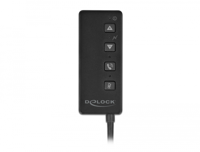 Delock USB Headset und Mikrofon Adapter mit 2 x 3,5 mm Klinkenbuchse für Windows und Mac OS #3 