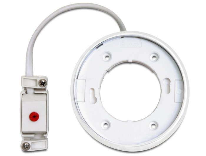 Delock GX53 Aufbaufassung rund Typ F weiß #3 