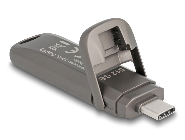 Delock USB 20 Gbps USB-C™ Speicherstick 512 GB, Lesegeschwindigkeit 1980 MB/s - Metallgehäuse #2 