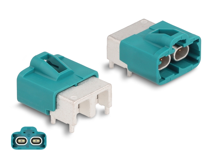 Delock HDMTD double Stecker gewinkelt für PCB #1 
