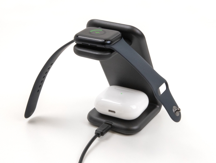 Delock Wireless Charger 3 in 1 mit 2 Ladespulen 5 W / 5 W / 15 W #5 