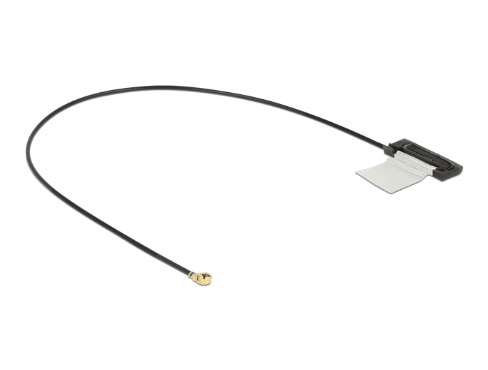 Delock WLAN 802.11 ac/a/h/b/g/n Antenne I-PEX Inc., MHF® I Stecker 1,5 - 2,0 dBi 1.13 25 cm CCD intern #2 