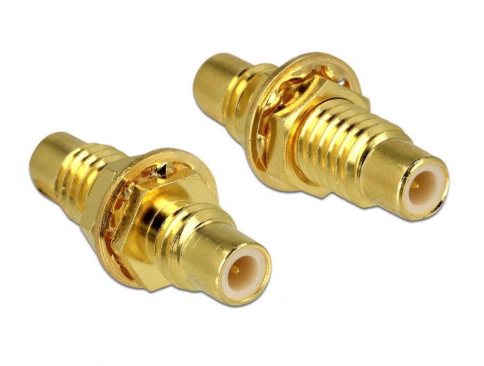 Delock Adapter SMC Buchse > SMC Buchse zum Einbau #1 