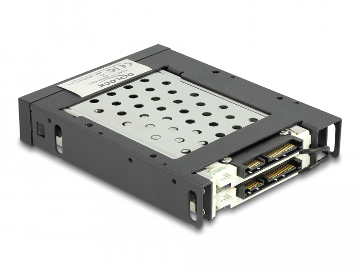 Delock 3.5″ Wechselrahmen für 2 x 2.5″ SATA HDD / SSD #4 