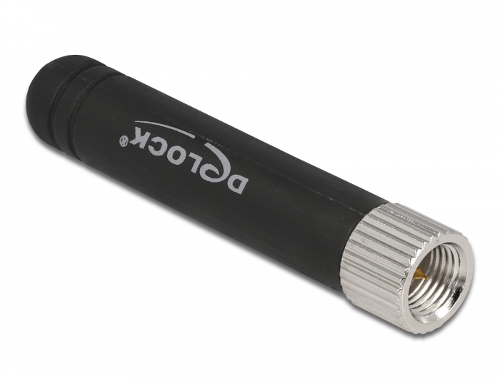 Delock LPWAN 868 MHz Antenne SMA Stecker 1,6 dBi omnidirektional starr schwarz #2 