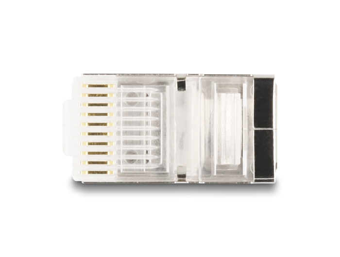 Delock RJ50 Modularer Stecker Cat.5e mit Knickschutztülle 25er Set #5 