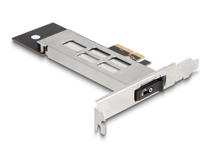 Delock Wechselrahmen PCI Express Karte für 1 x M.2 NVMe SSD - Low Profile Formfaktor #3 