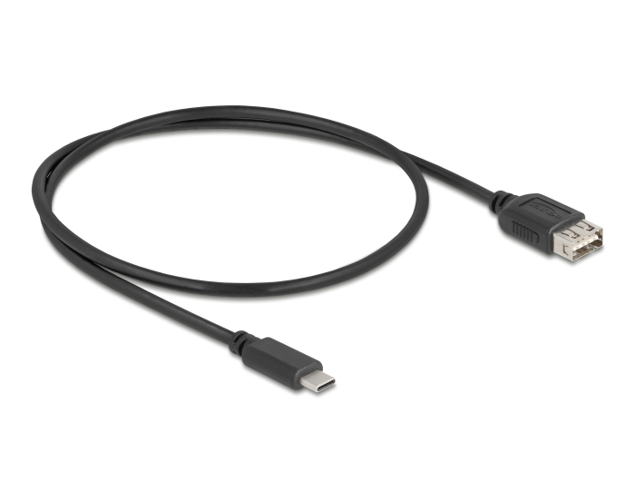 Delock USB 2.0 Kabel USB Type-C™ Stecker zu EASY USB Typ-A Buchse 0,5 m #2 
