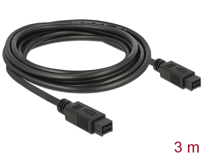 Delock Kabel FireWire 9 Pin Stecker > 9 Pin Stecker 3 m #2 