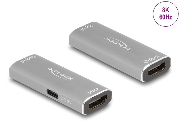 Delock HDMI Repeater 8K 60 Hz 20 m #1 