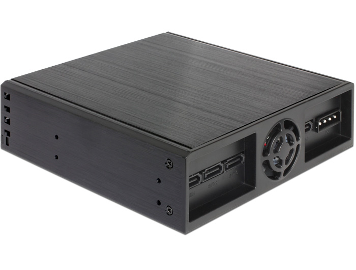 Delock 5.25″ Wechselrahmen für 4 x 2.5″ SATA HDD / SSD #4 
