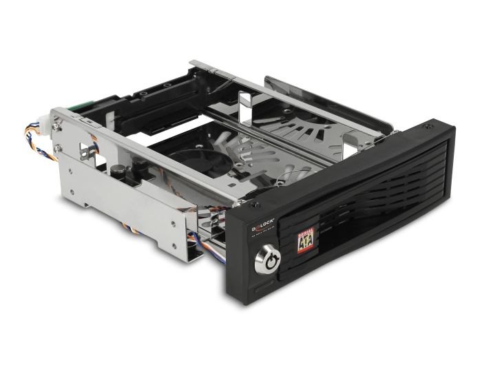 Delock 5.25″ Wechselrahmen für 1 x 3.5″ SATA HDD #1 
