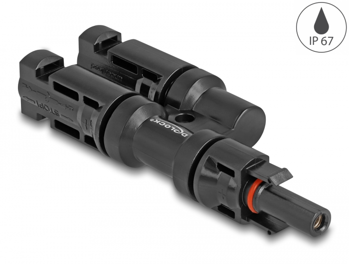 Delock DL4 Solar Konnektor 1 x Buchse zu 2 x Stecker #1 