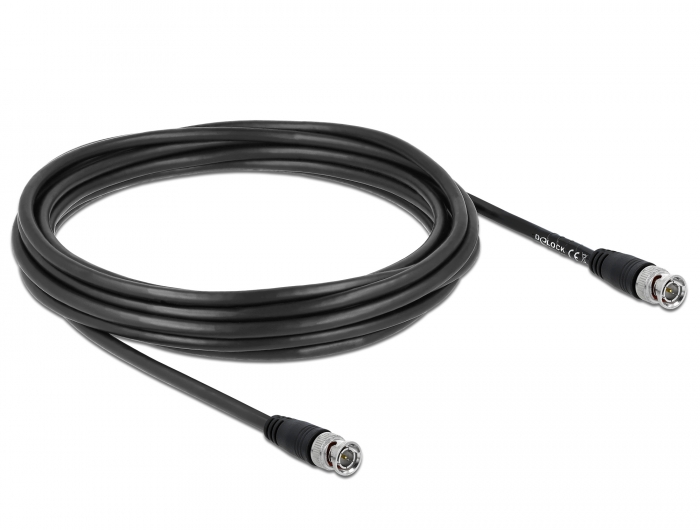 Delock Kabel BNC Stecker zu BNC Stecker 5 m #2 