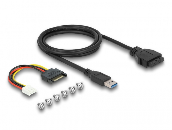 Delock 3.5″ USB 5 Gbps Front Panel 2 x USB Type-C™ + 2 x USB Typ-A #4 