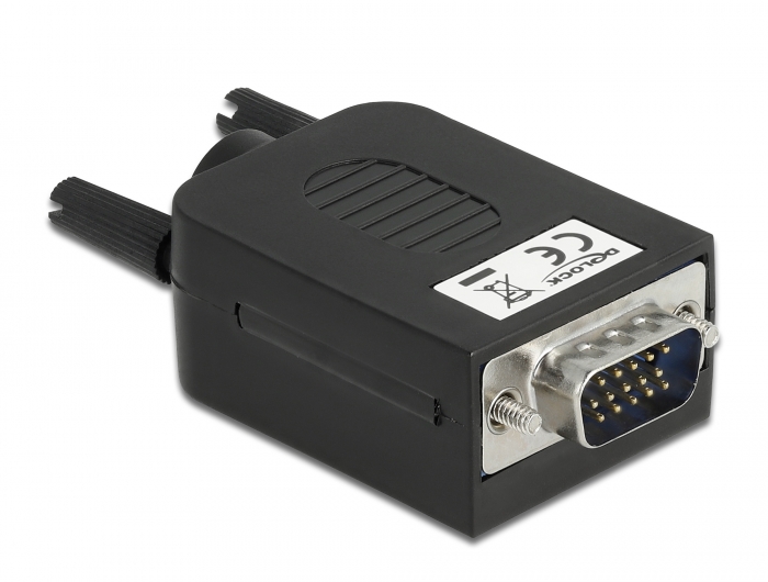 Delock VGA15 Stecker zu Terminalblock Adapter mit Gehäuse #3 