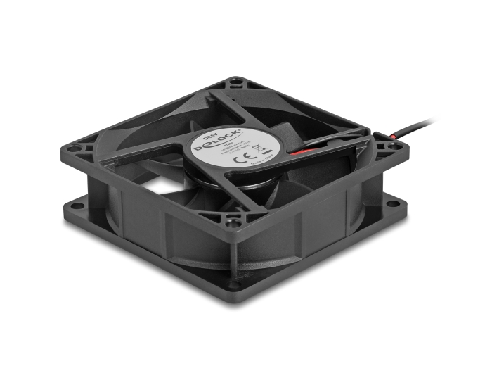 Delock Axiallüfter 5 V DC, 80 x 80 x 25 mm schwarz #2 