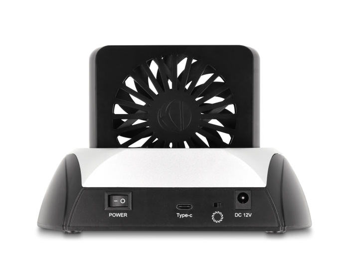 Delock USB 10 Gbps Dockingstation für 2.5″ / 3.5″ SATA HDD / SSD oder M.2 NVMe PCIe oder SATA SSD mit Lüfter #3 