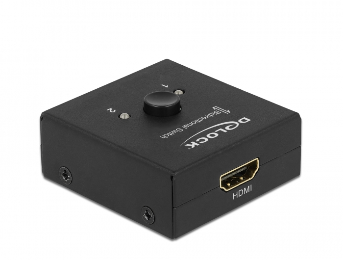 Delock HDMI 2 - 1 Umschalter bidirektional 4K 60 Hz kompakt #2 