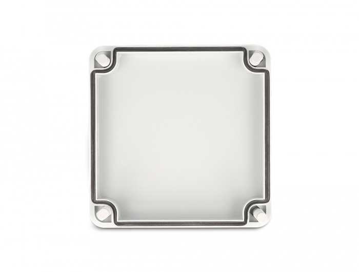 Delock Installationsgehäuse IP65 wasserdicht 100 x 100 x 75 mm grau #4 