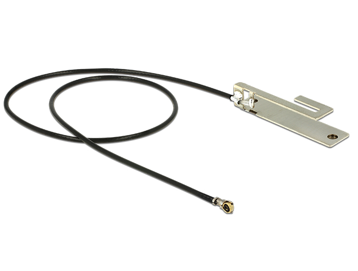 Delock WLAN 802.11 b/g/n Antenne I-PEX Inc., MHF® 4L Stecker 3 dBi 25 cm PIFA intern #2 