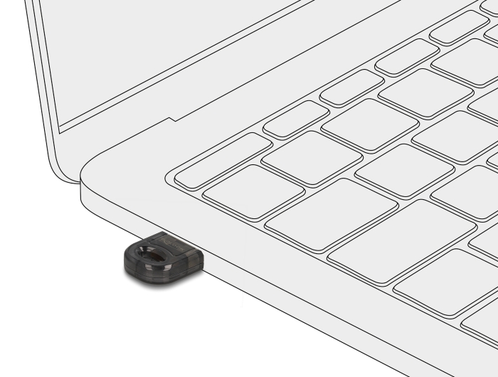 Delock USB 2.0 Bluetooth 5.0 Mini Adapter #3 
