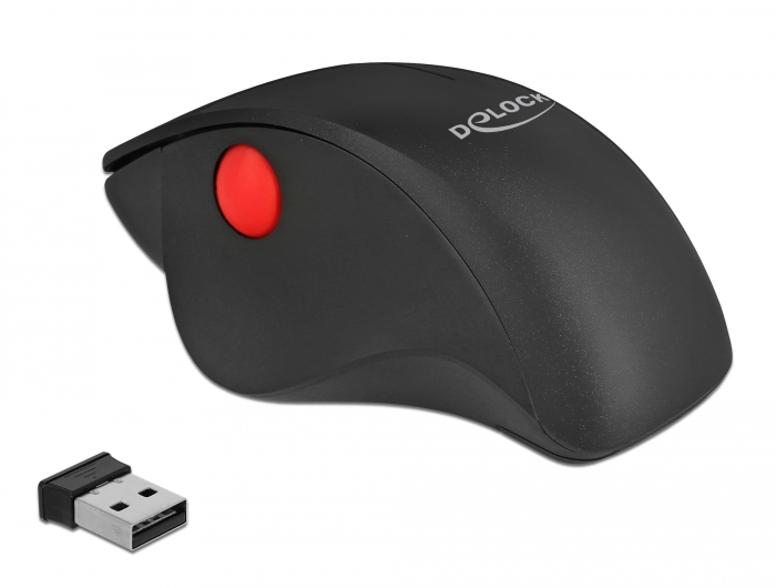 Delock Ergonomische USB Maus - kabellos #1 