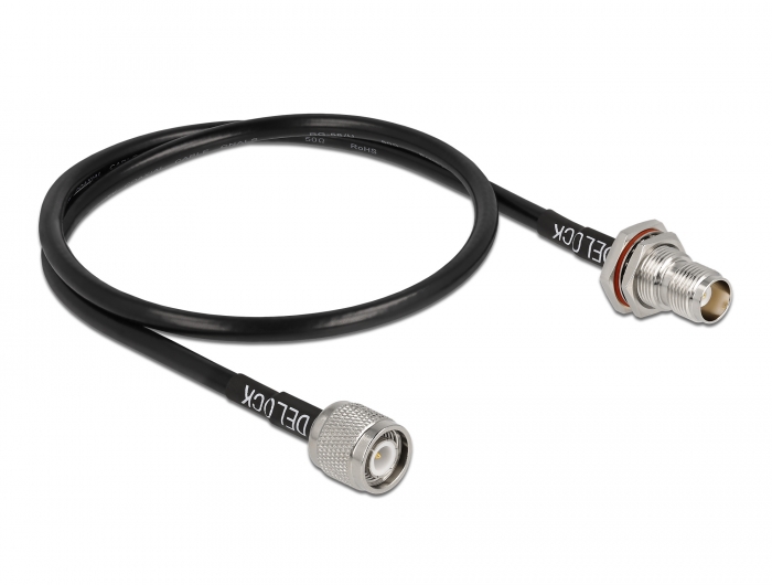 Delock Antennenkabel TNC Stecker zu TNC Buchse RG-58 60 cm #2 
