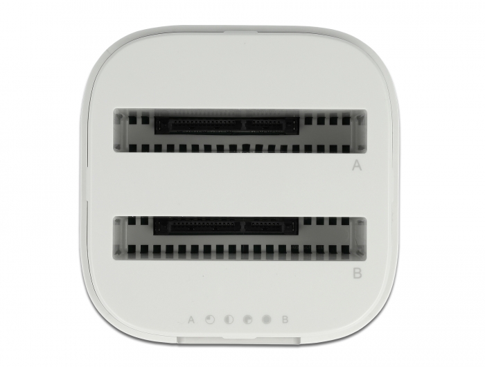 Delock USB Type-C™ 3.2 Dockingstation für 2 x 2.5″ SATA HDD / SSD mit Klon Funktion #2 