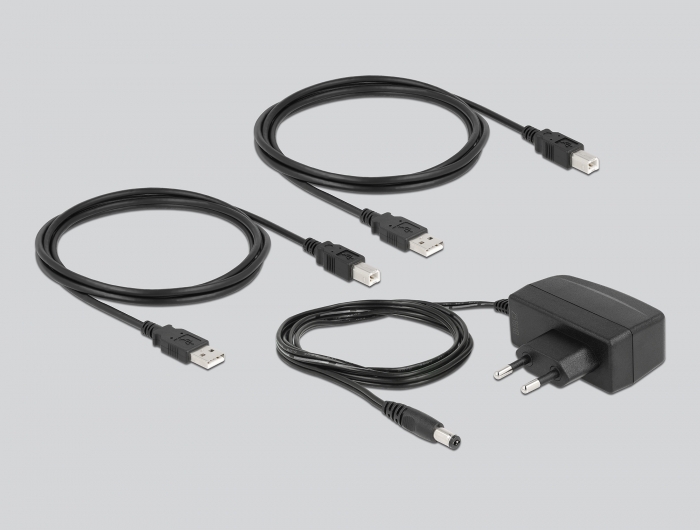 Delock USB 2.0 Switch für 4 PC an 4 Geräte #3 