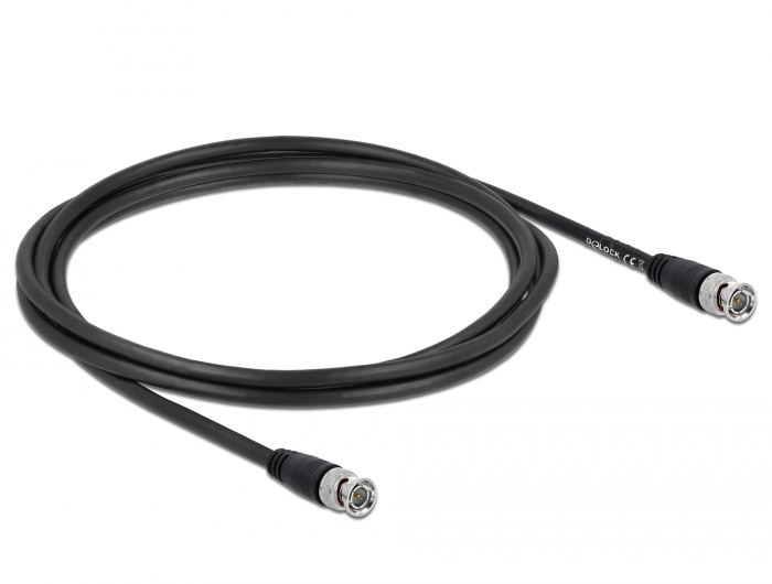 Delock Kabel BNC Stecker zu BNC Stecker 2 m #2 