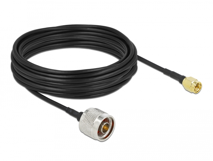 Delock Antennenkabel N Stecker zu SMA Stecker LMR/CFD100 10 m low loss #2 
