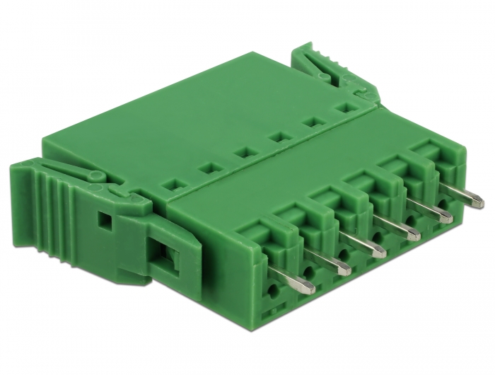 Delock Terminalblock Set für Platine 6 Pin 3,81 mm Rastermaß vertikal #3 