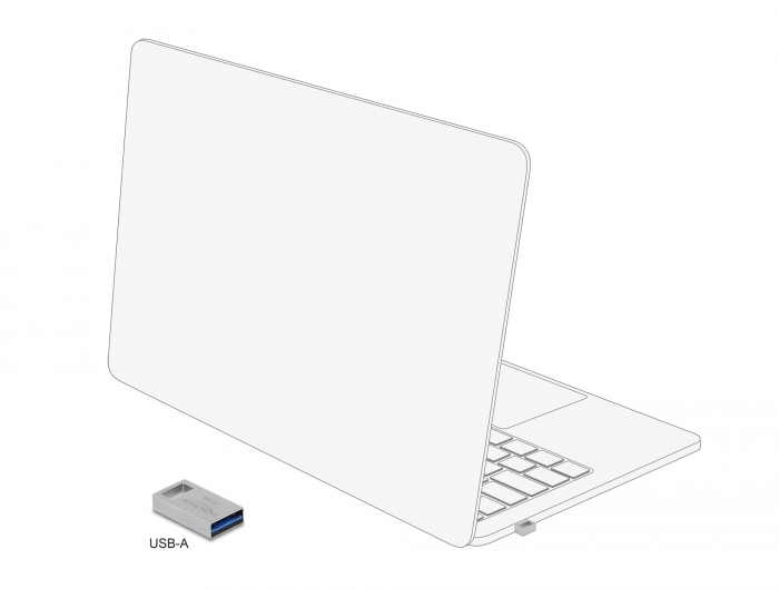 Delock USB 5 Gbps Speicherstick 16 GB - Metallgehäuse #2 