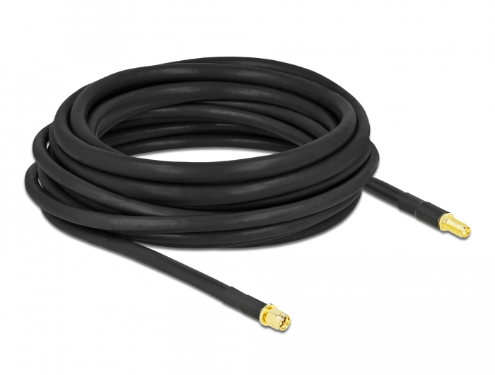Delock Antennenkabel SMA Stecker zu SMA Buchse LMR/CFD300 7,5 m #2 