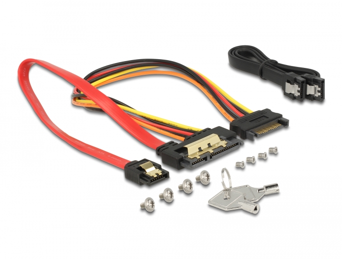 Delock 3.5″ Wechselrahmen für 1 x 2.5″ SATA / SAS HDD / SSD mit Vibrationsschutz #7 