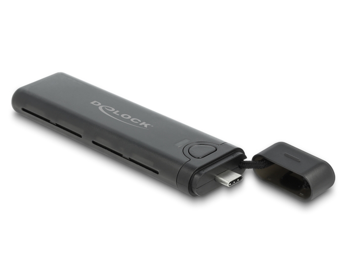 Delock Externes USB Type-C™ Combo Gehäuse für M.2 NVMe PCIe oder SATA SSD - werkzeugfrei #2 