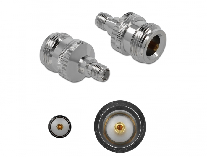 Delock Adapter N Buchse zu SMA Buchse 10 GHz #1 