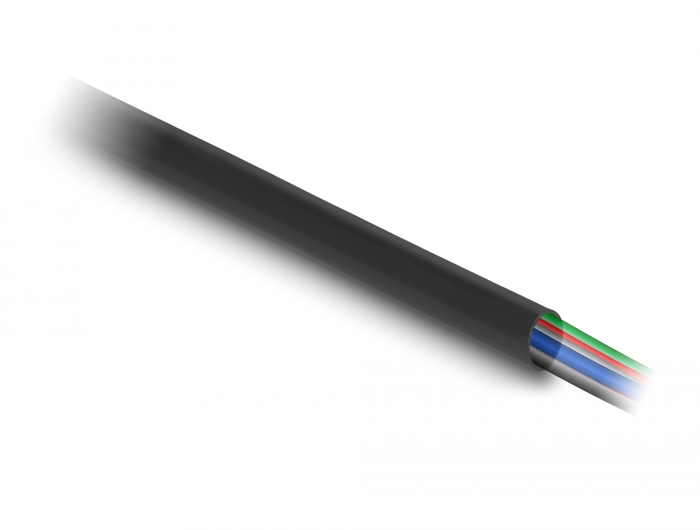 Delock PVC Isolierschlauch 3 m x 8 mm schwarz #3 