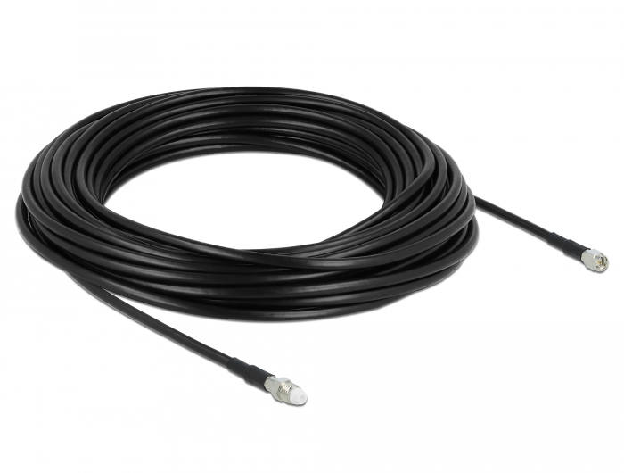 Delock Antennenkabel FME Buchse > SMA Stecker RG-58 C/U 15 m #2 