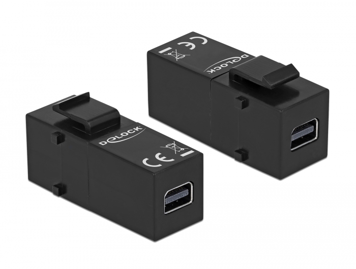 Delock Keystone Modul mini DisplayPort Buchse > mini DisplayPort Buchse #1 