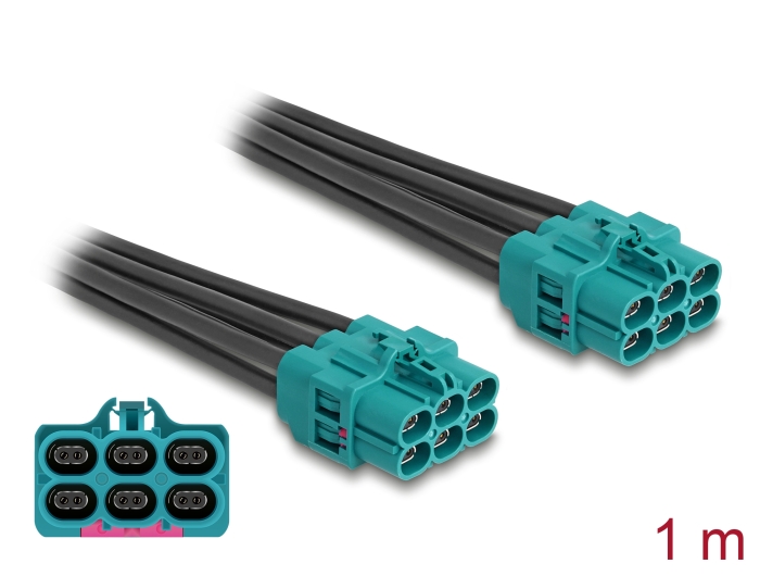 Delock Kabel HDMTD Z six Buchse zu HDMTD Z six Buchse 1 m #1 