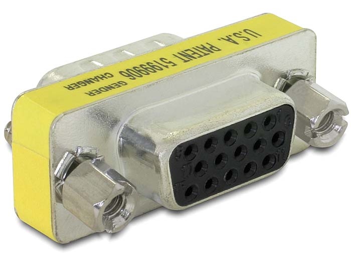 Delock Adapter Gender Changer VGA Buchse zu Buchse #2 