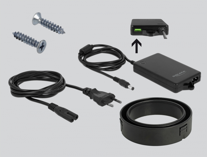 Delock USB Type-C™ Ladegerät PD 85 W + Qualcomm Quick Charge 3.0 für Tischeinbau #6 