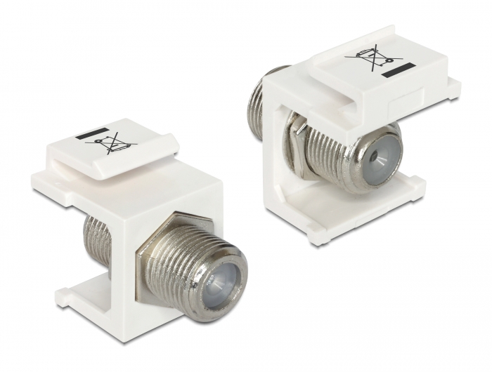 Delock Keystone Modul F Buchse > F Buchse #1 