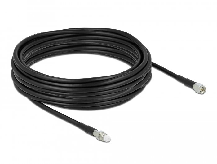 Delock Antennenkabel FME Buchse > SMA Stecker RG-58 10 m #2 