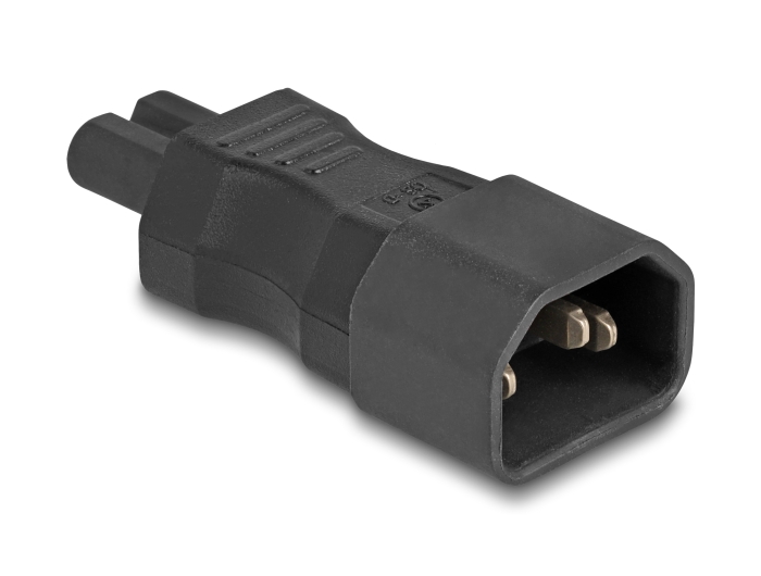 Delock Netzadapter IEC 60320 - C14 auf C7, Stecker / Buchse, 2,5 A, gerade #1 