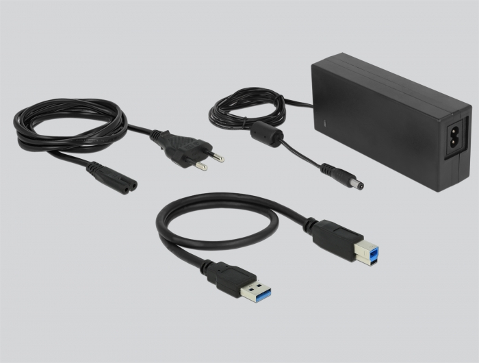 Delock SuperSpeed USB 5 Gbps Dockingstation für 4 x SATA HDD / SSD mit Klon Funktion #8 