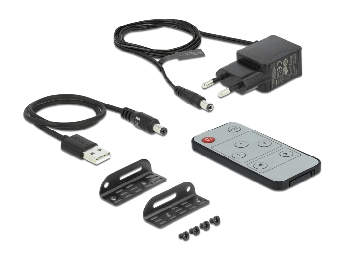 Delock HDMI Switch 3 x HDMI in zu 1 x HDMI out 4K 60 Hz mit Audio Extraktor #4 