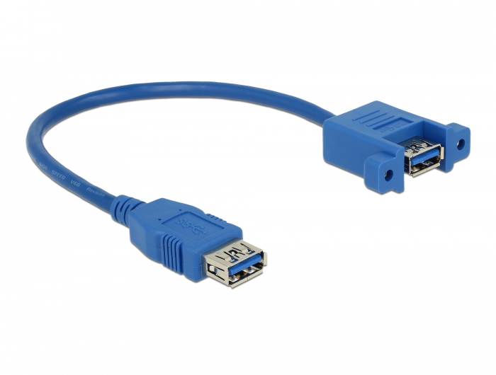 Delock Kabel USB 3.0 Typ-A Buchse > USB 3.0 Typ-A Buchse zum Einbau 25 cm #2 